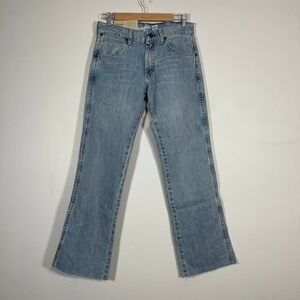 Wrangler Retro Slim Boot Cut Jeans Womens 29‎ Mid Rise Light Wash 77MWZBF